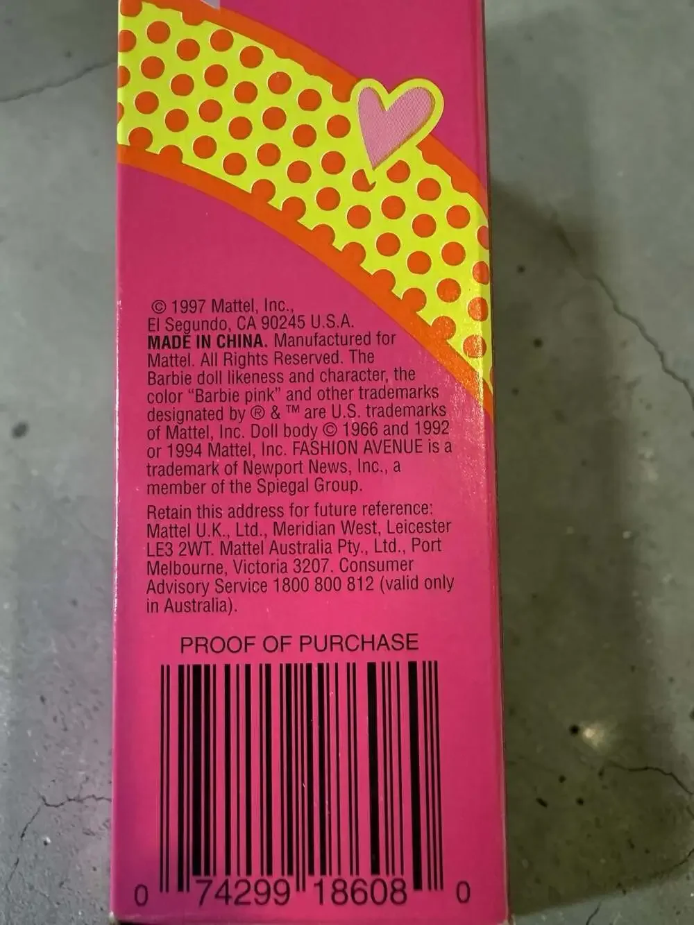 Mattel brand new